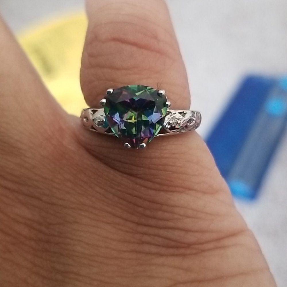 Heart shaped ring